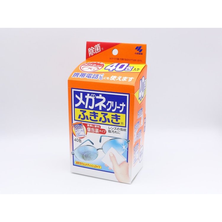 いします 小林製薬株式会社メガネクリーナふきふき40包入り×12個セット(旧商品4987072074909)：神戸たんぽぽ薬房 たないとこ -  shineray.com.br