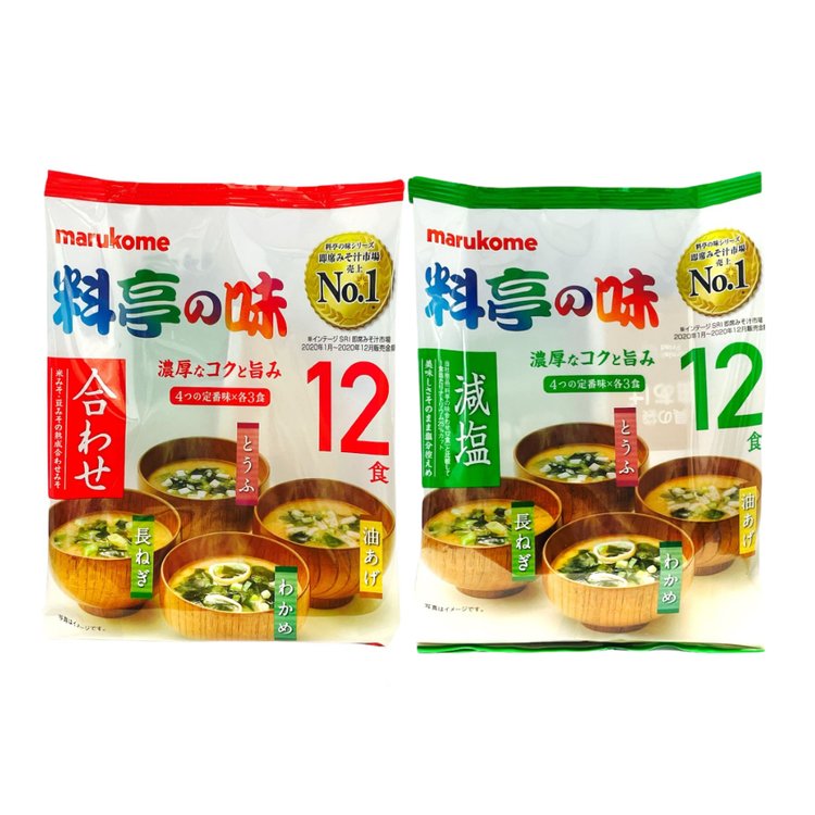 丸米MARUKOME 料亭之味綜合味噌湯12食| 大國藥妝Daikoku Drug