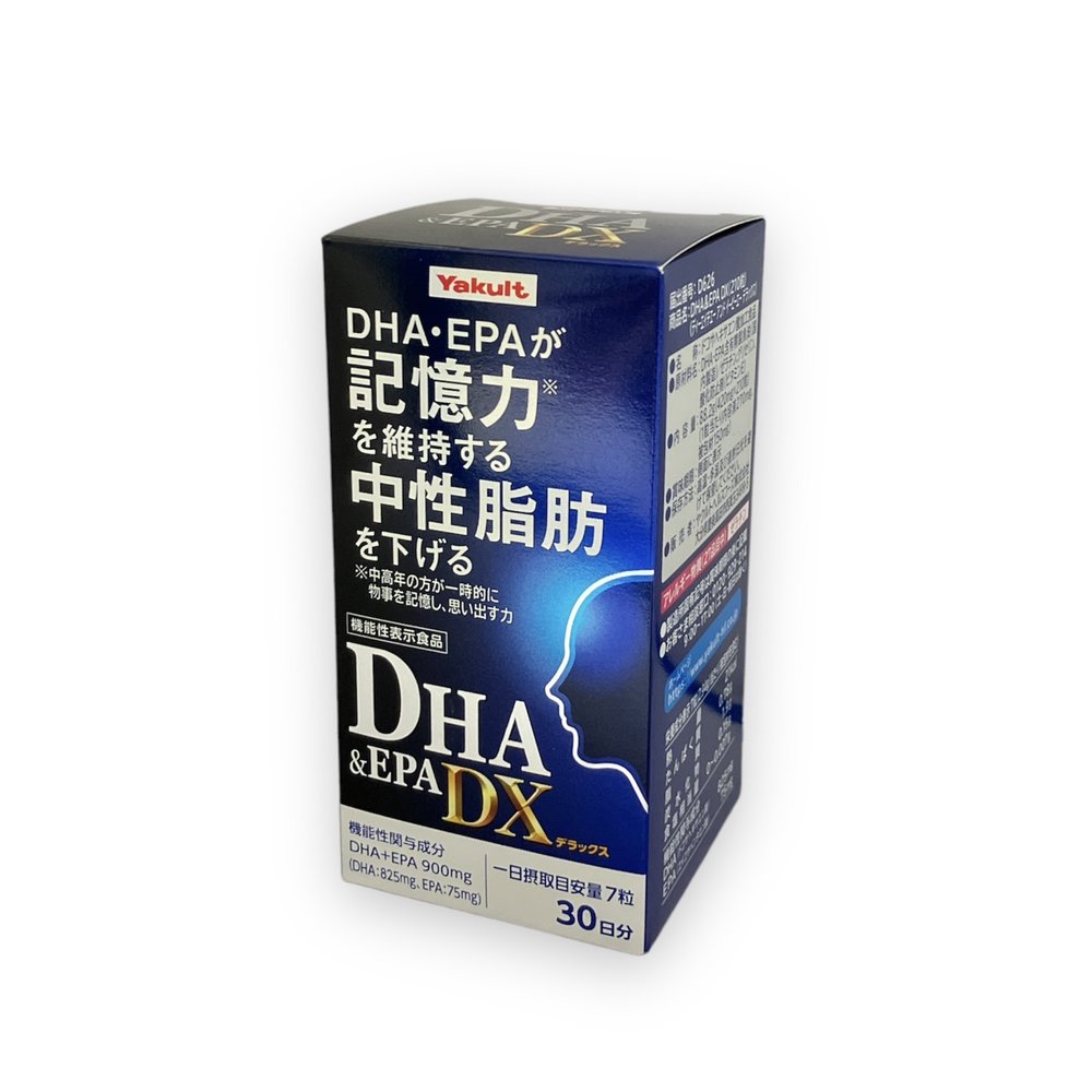 ヤクルトヘルスフーズ DHA＆EPA DX (420mg×210粒) 機能性表示食品